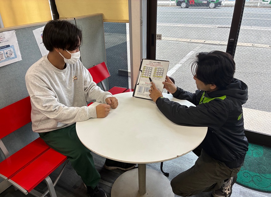 明朗会計で安心